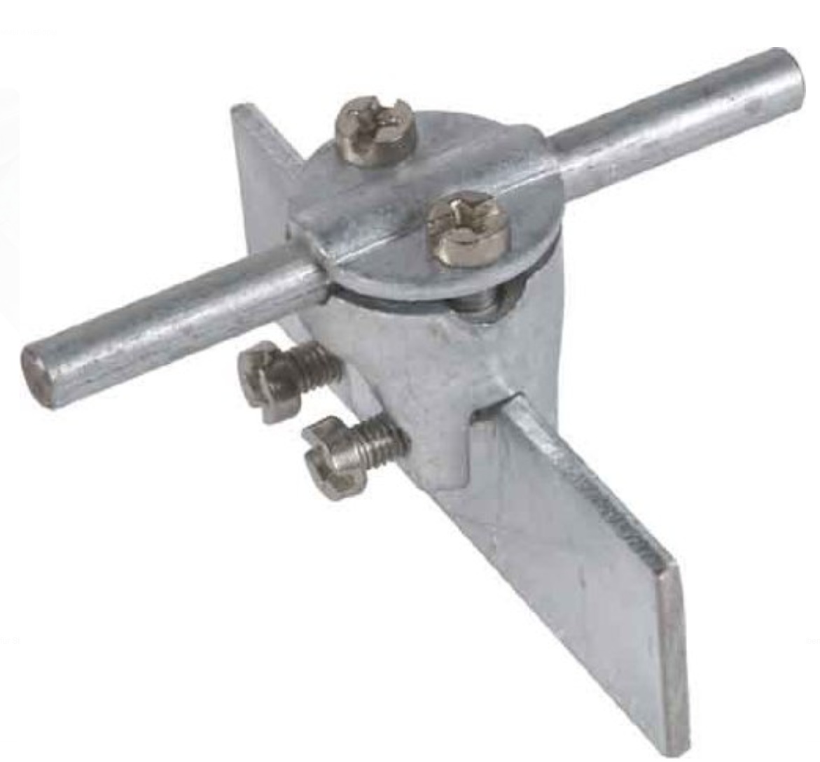 Фальцевая клемма с двухвинтовой накладкой 0,7-6мм