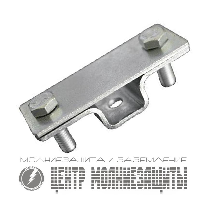 Держатель полосы заземления оцинкованный Российского производства