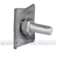 Зажим крепежный проволоки 8-10 мм оцинкованный