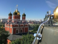 Фасадный держатель прутка, алюминий