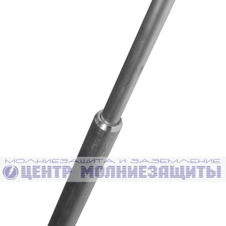 Молниеприемник стержневой сборный 3.5 метра, d=16/10 мм